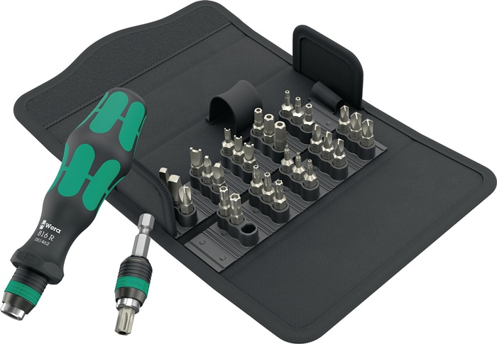 WERA Bitsortiment KK 71 Security 32-tlg.f.Sicherungsschrauben WERA