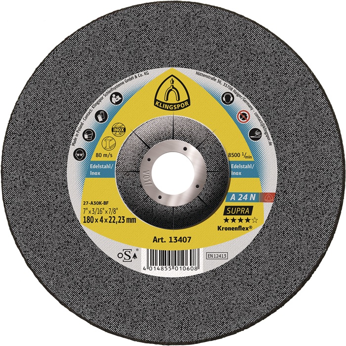 KLINGSPOR Schruppscheibe D115xS6mm - Vorteilspack