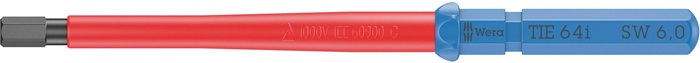 WERA Wechselklinge SW 6mm Länge 157mm