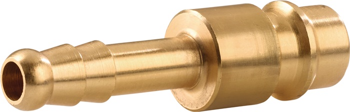 TECWERK Einstecktülle Messing blank Stecker DN 7,2 - Vorteilspack