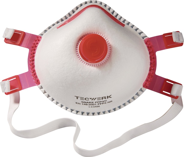 TECWERK Atemschutzmaske FFP3 / V NR - Vorteilspack
