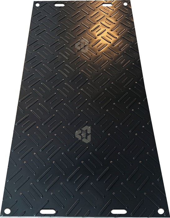 DANREC Bodenschutzmatte Xtreme L2000xB1000xH22mm recyceltes PE-LD 38,1kg DANREC