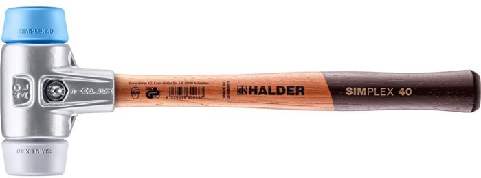 HALDER Schonhammer Länge 325 mm Kopf-Ø 40 mm