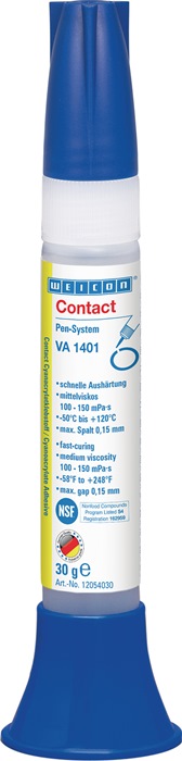 WEICON Cyanacrylatklebstoff VA 1401 30g farblos,klare Flüssigkeit Pen-System WEICON - Vorteilspack