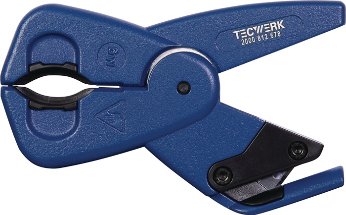 TECWERK Kunststoffwellrohrschneider für Rohre 15-45 mm