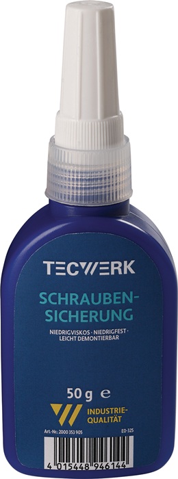TECWERK Schraubensicherung 50 g - Vorteilspack