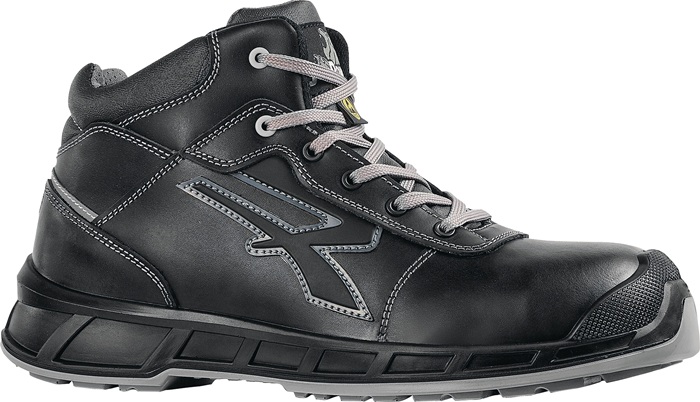 U.POWER Sicherheitsstiefel Gaynor Gr.40 W.11 sw/grau S3S CI FO SR ESD