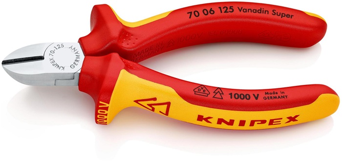 KNIPEX Seitenschneider Länge 125 mm