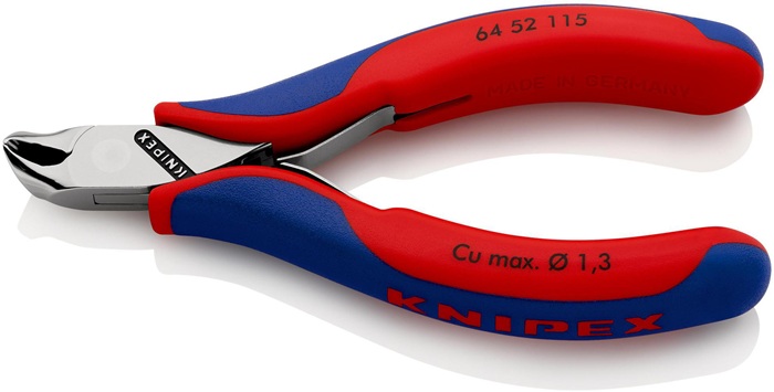KNIPEX Elektronik-Vornschneider Länge 115 mm