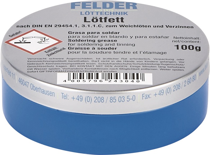 FELDER Lötfett 100 g - Vorteilspack