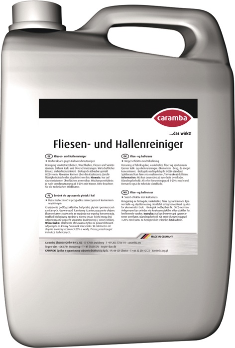 CARAMBA Fliesen- und Hallenreiniger 5 l