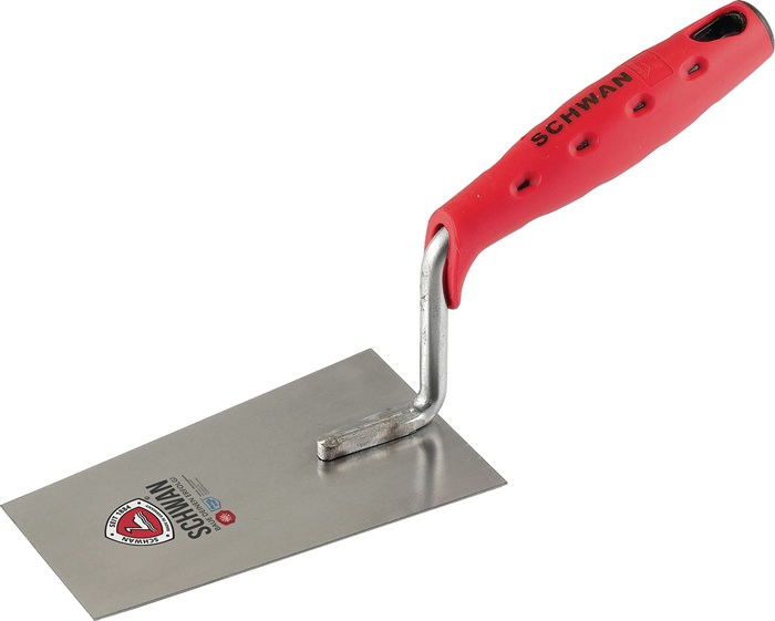 SCHWAN Berner Putzkelle L.245mm B.80mm rostfrei,m.Softheft