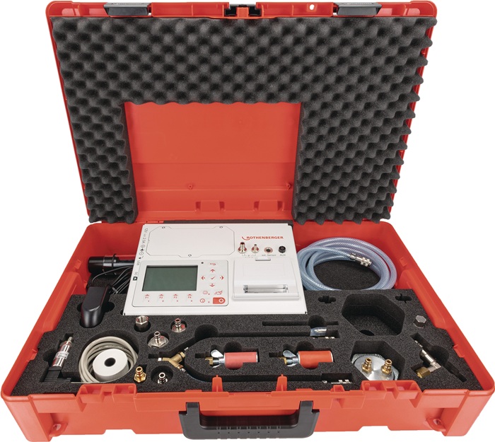 ROTHENBERGER Druck-/Leckmengenmessgerät Arbeitsbereich bis 20 bar