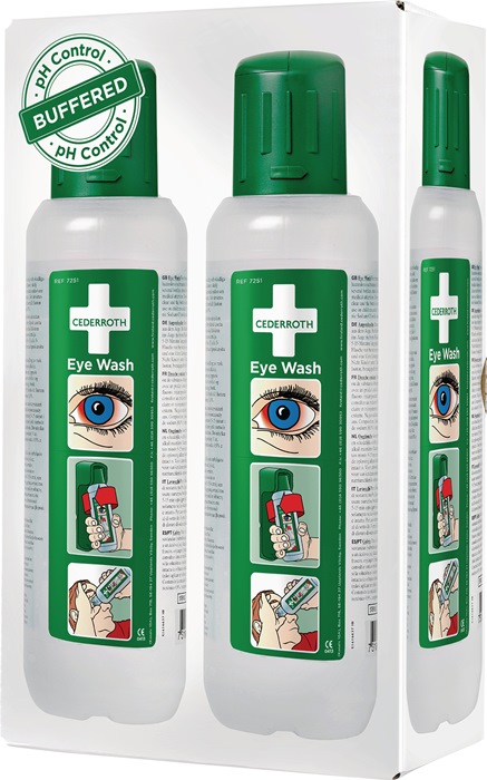 CEDERROTH Augenspülflasche 2 x 0,5 l