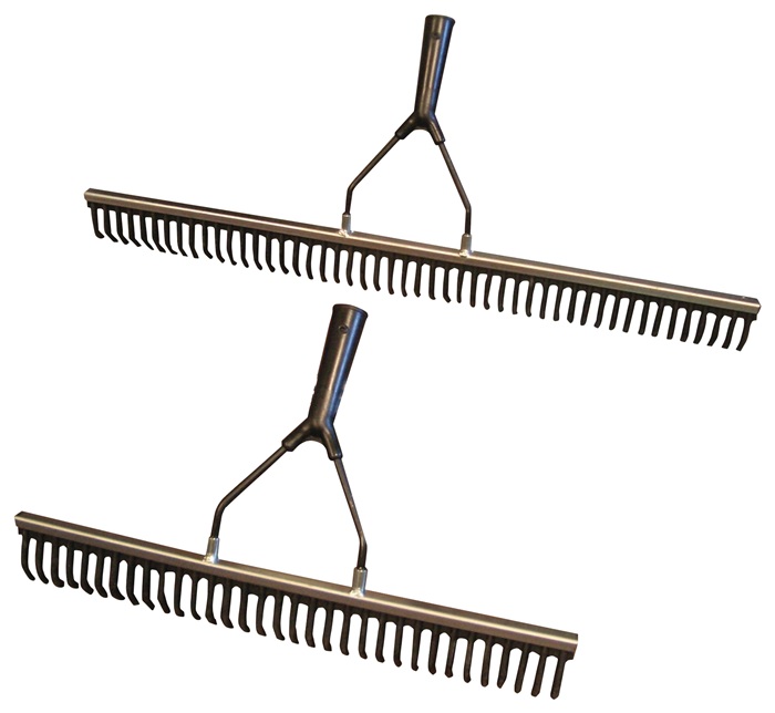 ALUREX Gummirechen Breite 500 mm