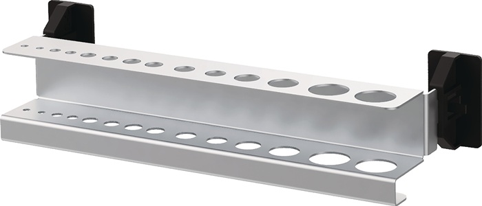 BEDRUNKA+HIRTH Bohrer-/Innensechskanthalter H35xB200xT30mm für 14 Teile