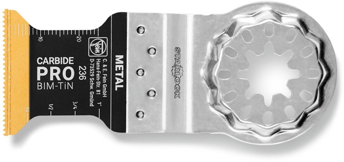FEIN Sägeblatt E-Cut Carbide Pro B.32mm Starlock 3 St./Karte FEIN
