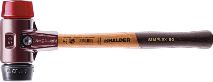 HALDER Schonhammer Länge 300 mm Kopf-Ø 30 mm