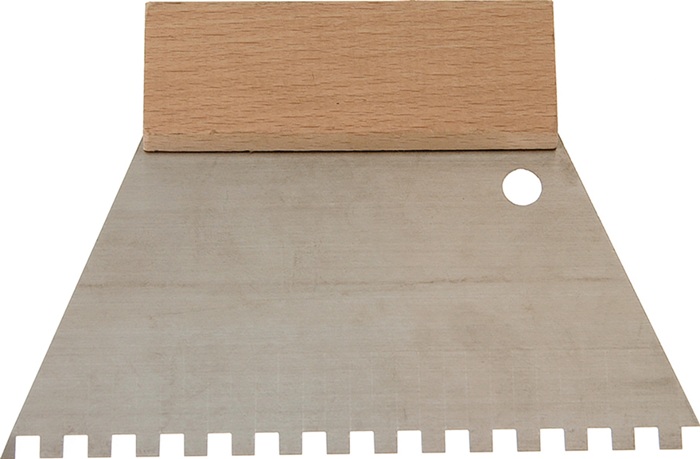 HAROMAC Kleberspachtel Länge 128 mm Breite 180 mm