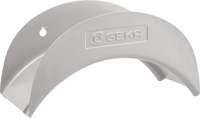 GEKA Wandschlauchhalter B.280mm T.130mm silber pulverschichtet GEKA