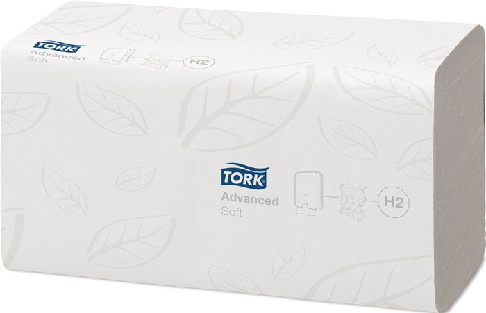 TORK Handtuch 2-lagig, weich, advanced weiß