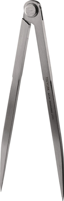 TECWERK Spitzzirkel L.150mm m.Nietscharnier TECWERK