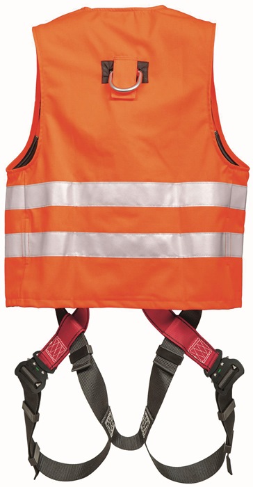 MAS Warnweste MAS40 Quick EN361 EN20471 2-Punkt,Weste orange f.Gr.44-54 MAS