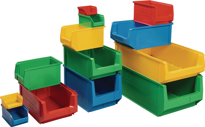 TECWERK Sichtlagerkasten L160/140xB100xH75mm - Vorteilspack