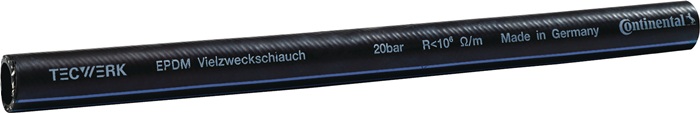 TECWERK EPDM Industrie- und Vielzweckschlauch Länge 40 m - Vorteilspack