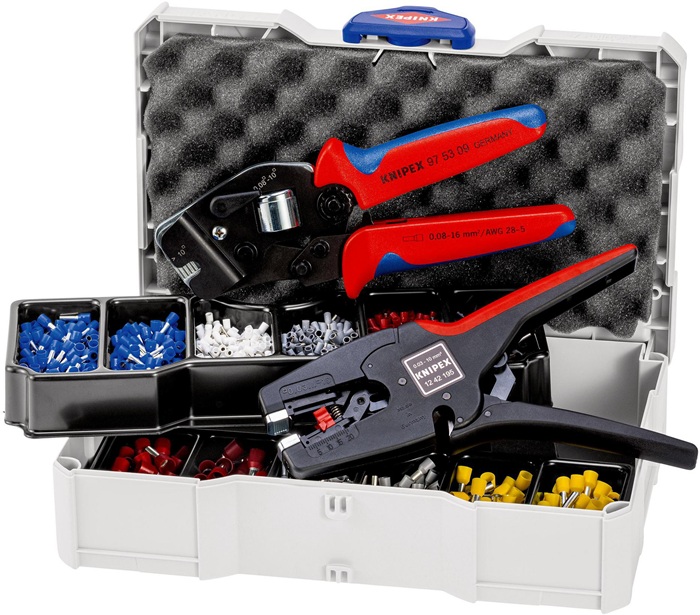 KNIPEX Aderendhülsensortiment 1252 teilig 0,50 - 10,00 mm²