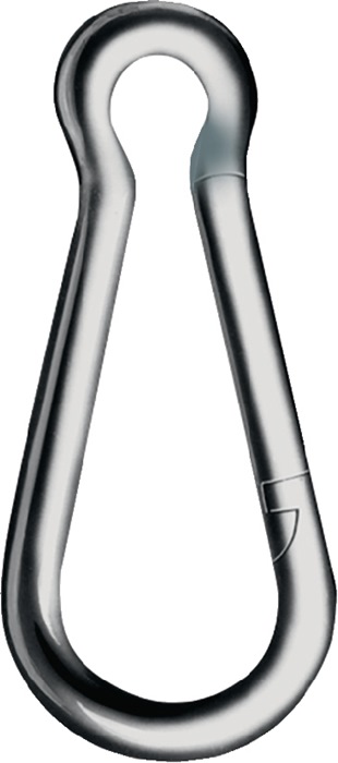 Karabinerhaken Länge 100 mm Drahtstärke 10 mm - Vorteilspack