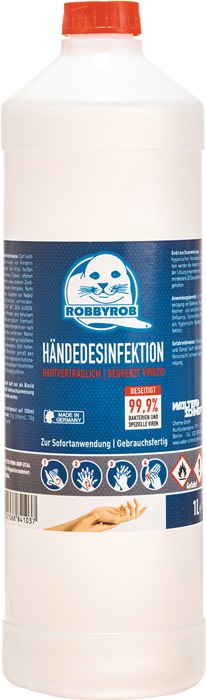ROBBYROB Hände-Desinfektionsmittel 1 l