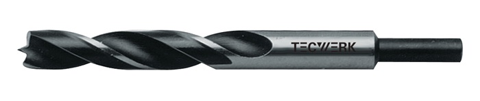 TECWERK Maschinenholzspiralbohrer D.3,0mm Gesamt-L.61mm CV-Stahl TECWERK