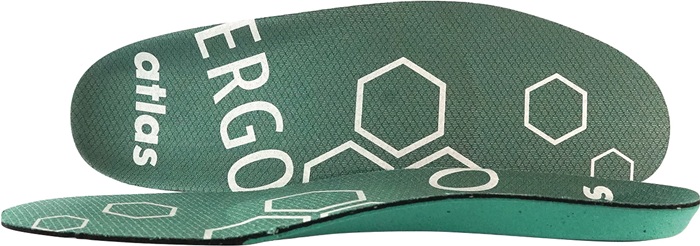 ATLAS Einlegesohle ERGO MED green Gr.40 black ATLAS