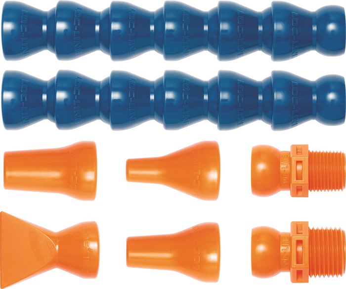 LOC-LINE Kühlmittelgelenkschlauch-Set Größe 1/2 ″