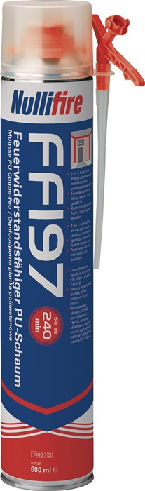 NULLIFIRE 1K-Montageschaum 880 ml - Vorteilspack
