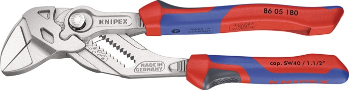 KNIPEX Zangenschlüssel Länge 180 mm Spannweite 40 mm