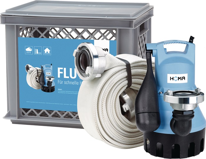 HOMA Flut-Set C150 WA 12500 l/h 10,5m 750 W HOMA