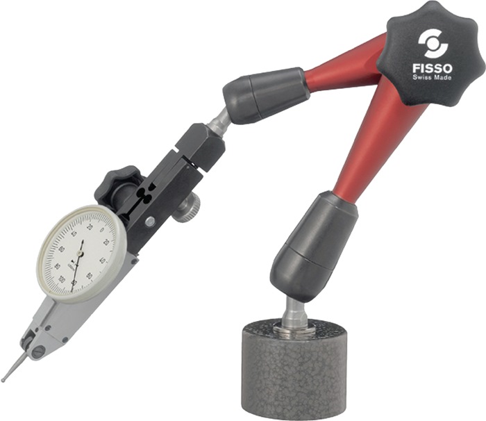 FISSO Magnetmessstativ Aktionsradius 200 mm Gesamthöhe 310 mm