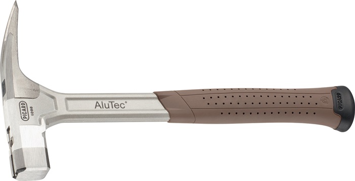 PICARD Latthammer AluTec® ähnl.DIN 7239 Kopf-G.450g m.Magnet glatt 2-Komponentenstiel