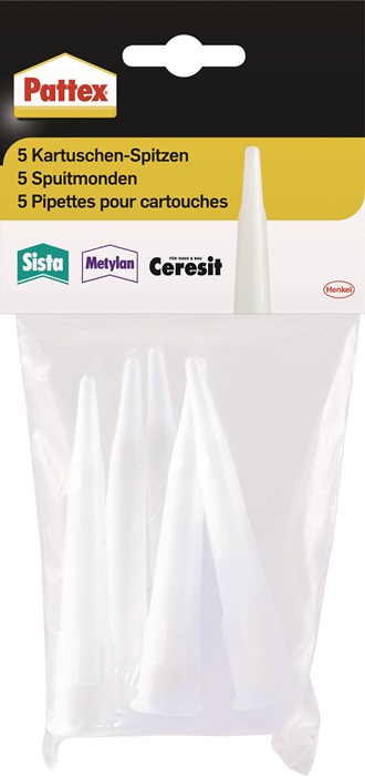 PATTEX Kartuschenspitze Kunststoff - Vorteilspack