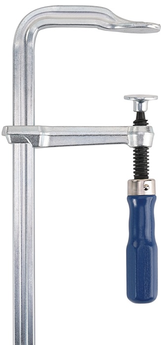 TECWERK Ganzstahlschraubzwinge Spannweite 160 mm Ausladung 80 mm