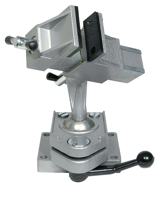 UNISPANN Feinmechanikerschraubstock Backen-B.46mm Spann-W.70mm Platte