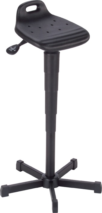 MEY Stehhilfe PU-Schaum Sitz-H.610-880mm STA schwarz Tragegriff MEY