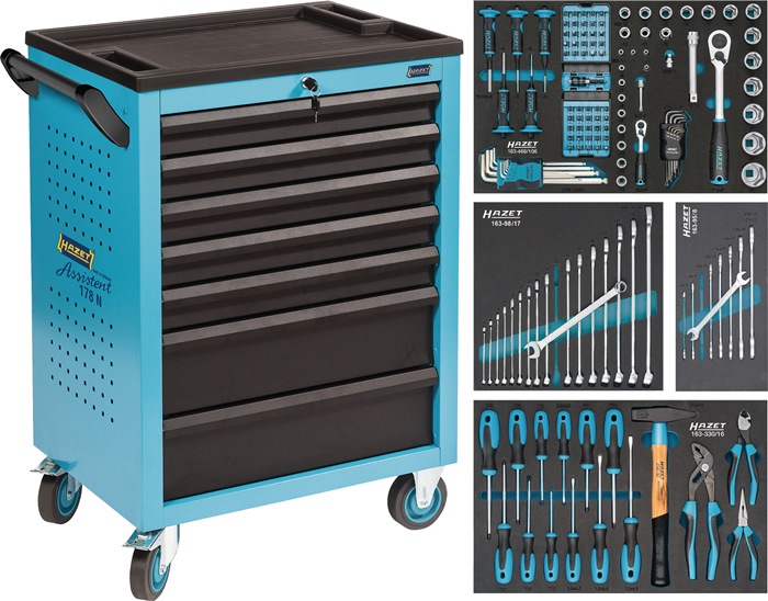 HAZET Werkzeugwagen B781xT498xH1037mm