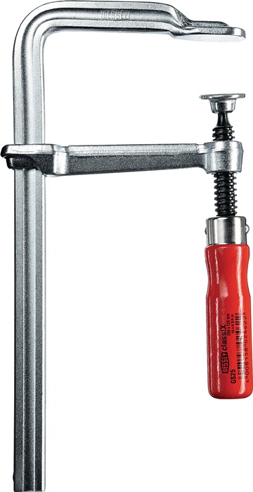 BESSEY Ganzstahlschraubzwinge Spannweite 100 mm Ausladung 50 mm