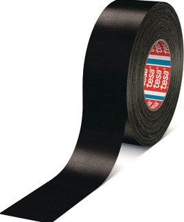 TESA Gewebeband tesaband® Premium 4651 schwarz L.50m B.50mm Rl.TESA - Vorteilspack