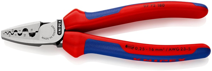 KNIPEX Aderendhülsenzange Gesamtlänge 180 mm