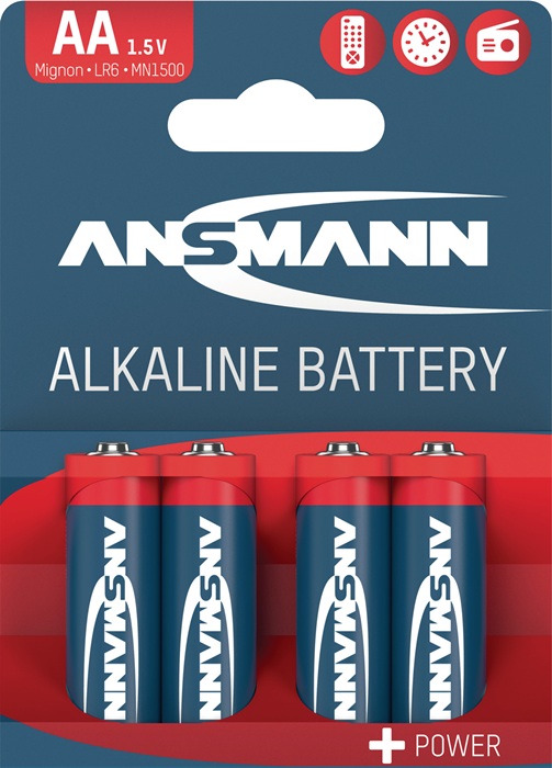 ANSMANN Batterie 1,5 V AA-AM3-Mignon 2800 mAh