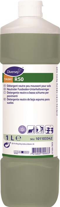 TASKI Fußbodenreiniger TASKI® R50 1l Flasche TASKI - Vorteilspack